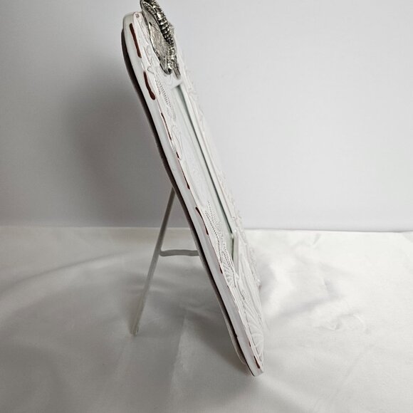 Coastal Ceramic Seashell Starfish Seahorse Photo Frame 4x6 Beach Decor - Picture 10 of 15